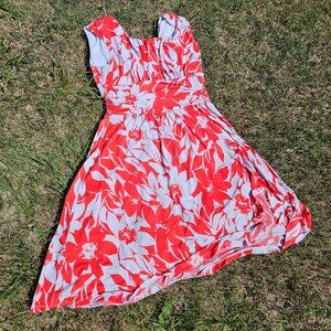 Mid length floral Dress
